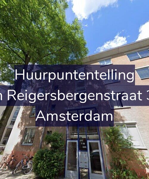 Foto gevel Huurpuntentelling voor Van Reigersbergenstraat 340, Amsterdam