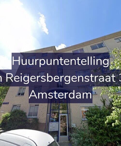 Foto gevel Huurpuntentelling voor Van Reigersbergenstraat 358, Amsterdam