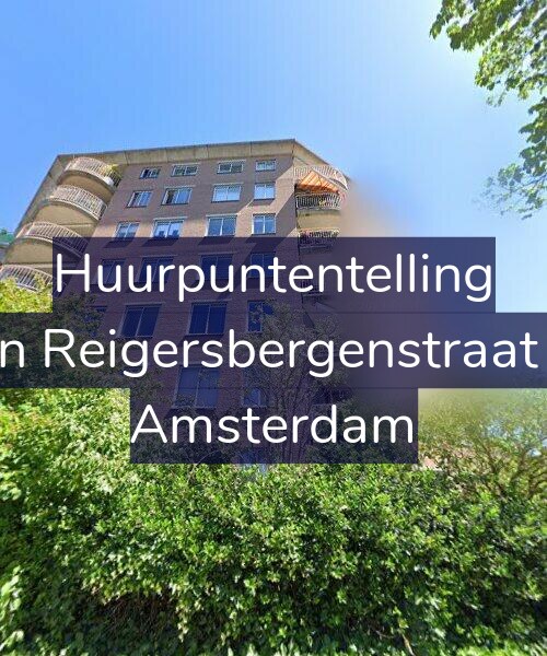 Foto gevel Huurpuntentelling voor Van Reigersbergenstraat 60, Amsterdam