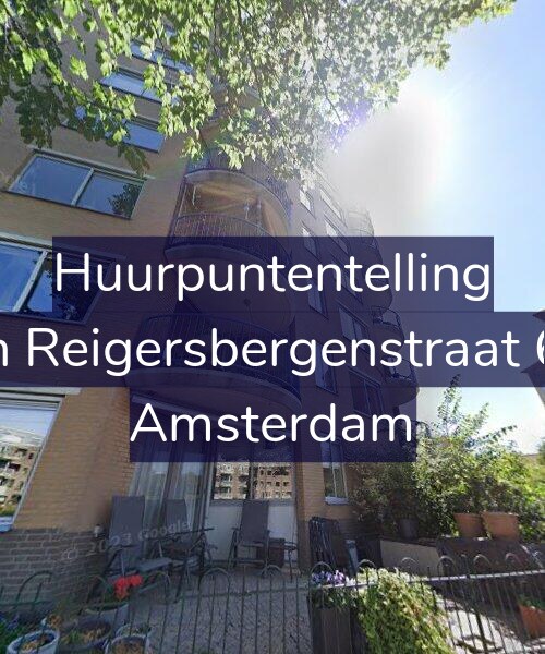 Foto gevel Huurpuntentelling voor Van Reigersbergenstraat 664, Amsterdam