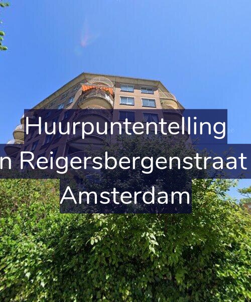 Foto gevel Huurpuntentelling voor Van Reigersbergenstraat 74, Amsterdam