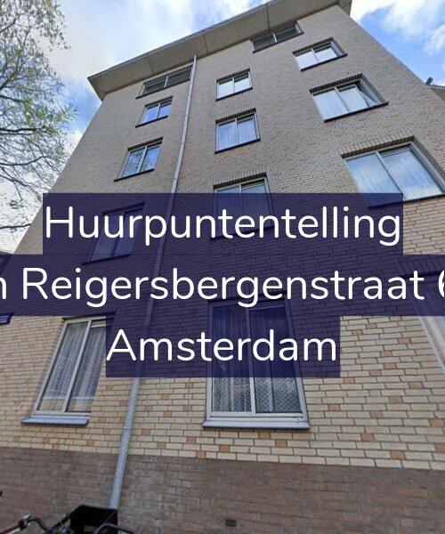 Foto gevel Huurpuntentelling voor Van Reigersbergenstraat 690, Amsterdam