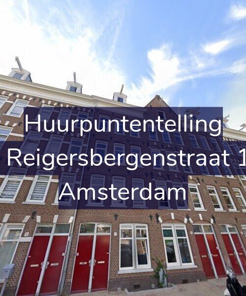 Foto gevel Huurpuntentelling voor Van Reigersbergenstraat 17-1, Amsterdam