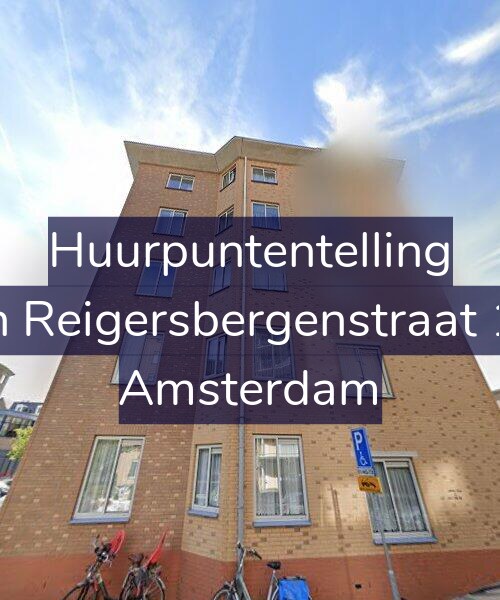 Foto gevel Huurpuntentelling voor Van Reigersbergenstraat 104, Amsterdam