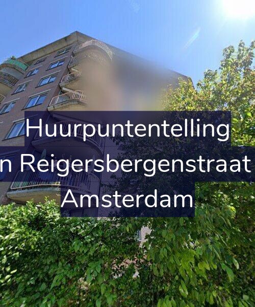 Foto gevel Huurpuntentelling voor Van Reigersbergenstraat 42, Amsterdam