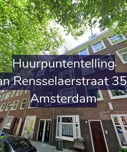 Foto gevel Huurpuntentelling voor Van Rensselaerstraat 35-1, Amsterdam