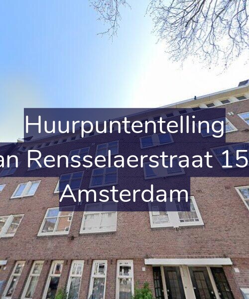 Foto gevel Huurpuntentelling voor Van Rensselaerstraat 15-3, Amsterdam