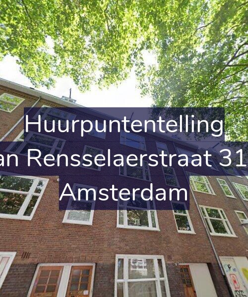 Foto gevel Huurpuntentelling voor Van Rensselaerstraat 31-3, Amsterdam