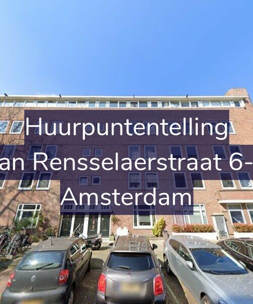 Foto gevel Huurpuntentelling voor Van Rensselaerstraat 6-H, Amsterdam