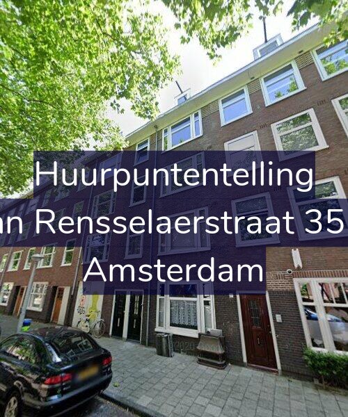 Foto gevel Huurpuntentelling voor Van Rensselaerstraat 35-H, Amsterdam