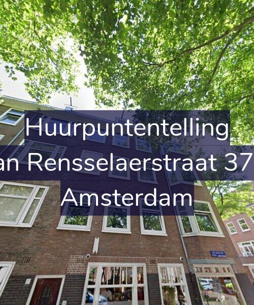 Foto gevel Huurpuntentelling voor Van Rensselaerstraat 37-2, Amsterdam