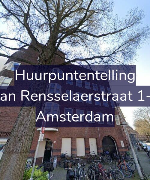 Foto gevel Huurpuntentelling voor Van Rensselaerstraat 1-3, Amsterdam