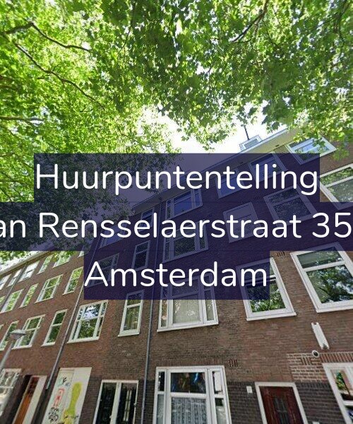 Foto gevel Huurpuntentelling voor Van Rensselaerstraat 35-3, Amsterdam