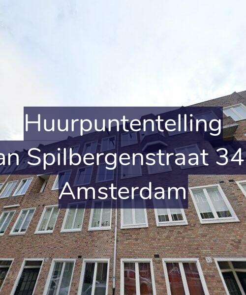 Foto gevel Huurpuntentelling voor Van Spilbergenstraat 34-2, Amsterdam