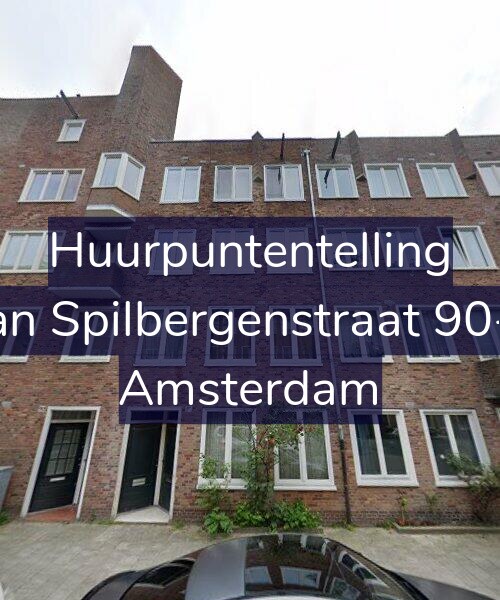 Foto gevel Huurpuntentelling voor Van Spilbergenstraat 90-H, Amsterdam