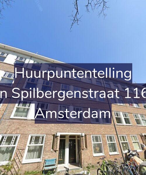 Foto gevel Huurpuntentelling voor Van Spilbergenstraat 116-2, Amsterdam