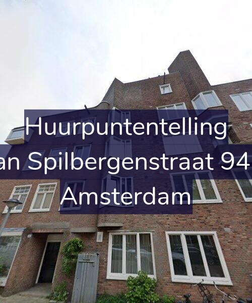 Foto gevel Huurpuntentelling voor Van Spilbergenstraat 94-1, Amsterdam