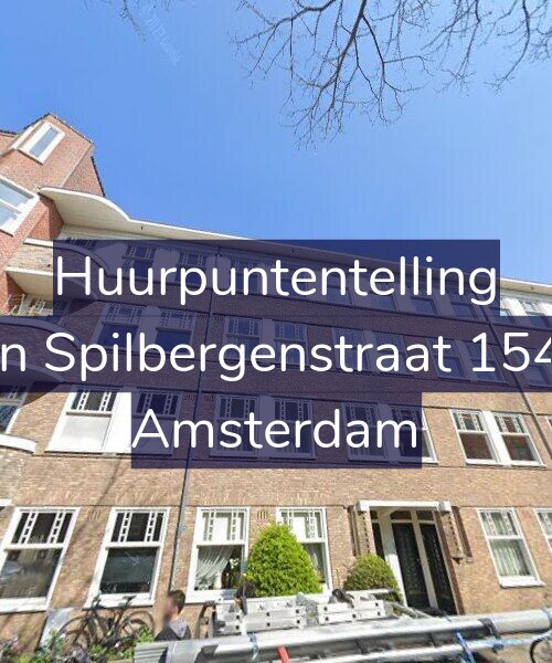 Foto gevel Huurpuntentelling voor Van Spilbergenstraat 154-2, Amsterdam
