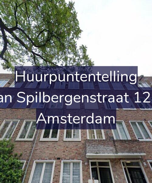 Foto gevel Huurpuntentelling voor Van Spilbergenstraat 12-3, Amsterdam