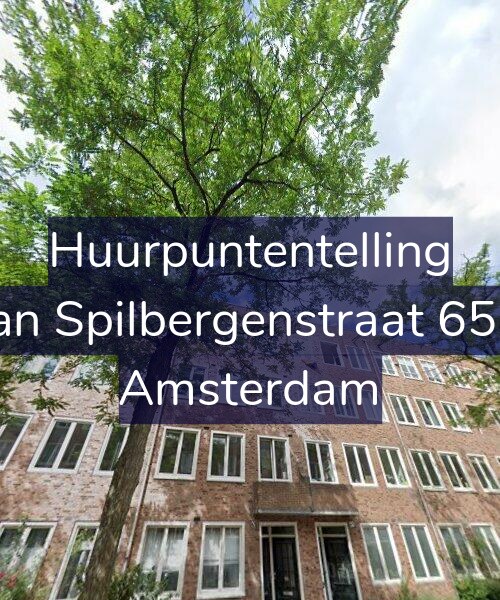 Foto gevel Huurpuntentelling voor Van Spilbergenstraat 65-2, Amsterdam