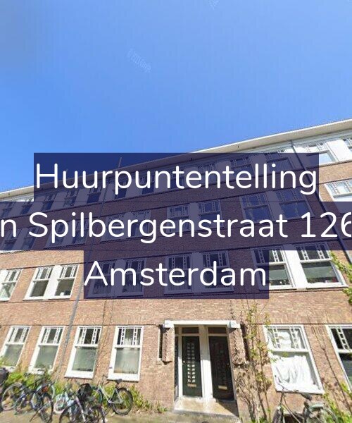 Foto gevel Huurpuntentelling voor Van Spilbergenstraat 126-3, Amsterdam