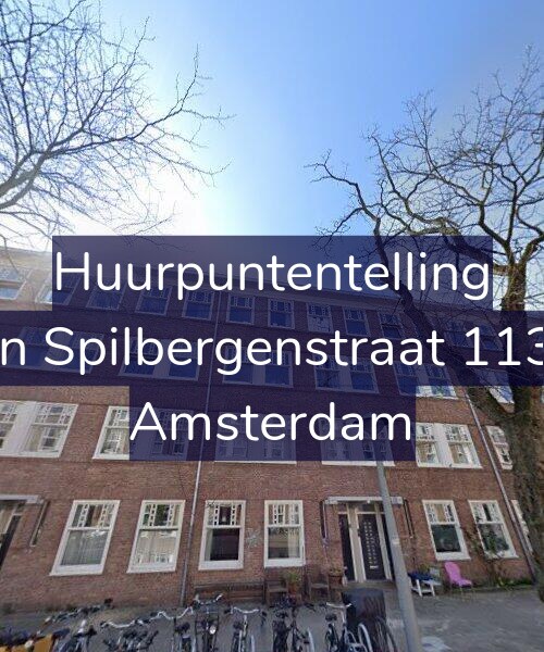 Foto gevel Huurpuntentelling voor Van Spilbergenstraat 113-3, Amsterdam