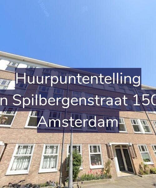Foto gevel Huurpuntentelling voor Van Spilbergenstraat 150-2, Amsterdam