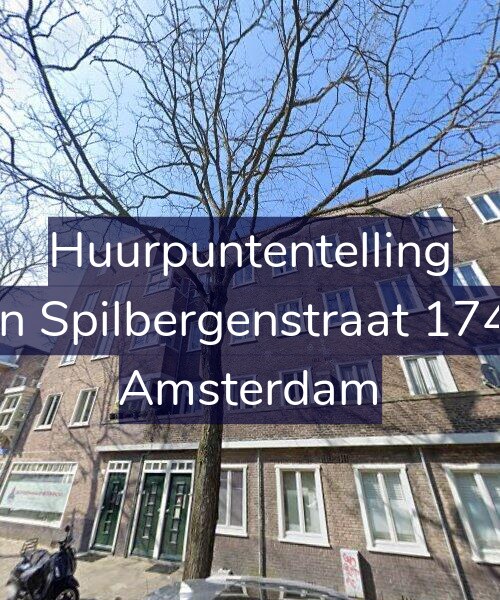 Foto gevel Huurpuntentelling voor Van Spilbergenstraat 174-1, Amsterdam