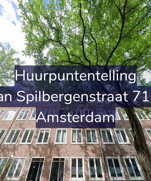 Foto gevel Huurpuntentelling voor Van Spilbergenstraat 71-3, Amsterdam