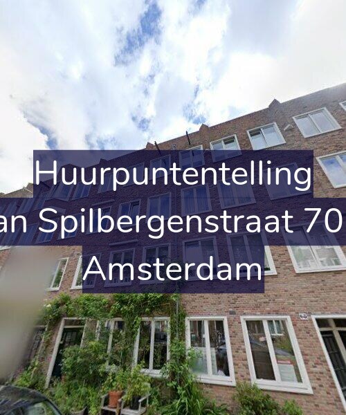 Foto gevel Huurpuntentelling voor Van Spilbergenstraat 70-1, Amsterdam