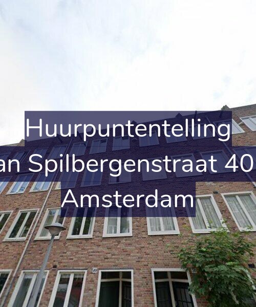 Foto gevel Huurpuntentelling voor Van Spilbergenstraat 40-3, Amsterdam
