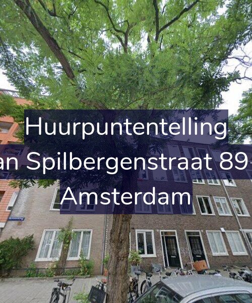 Foto gevel Huurpuntentelling voor Van Spilbergenstraat 89-A, Amsterdam