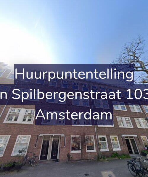 Foto gevel Huurpuntentelling voor Van Spilbergenstraat 103-3, Amsterdam