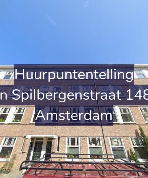 Foto gevel Huurpuntentelling voor Van Spilbergenstraat 148-3, Amsterdam