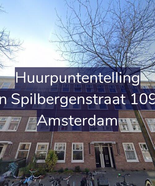 Foto gevel Huurpuntentelling voor Van Spilbergenstraat 109-H, Amsterdam