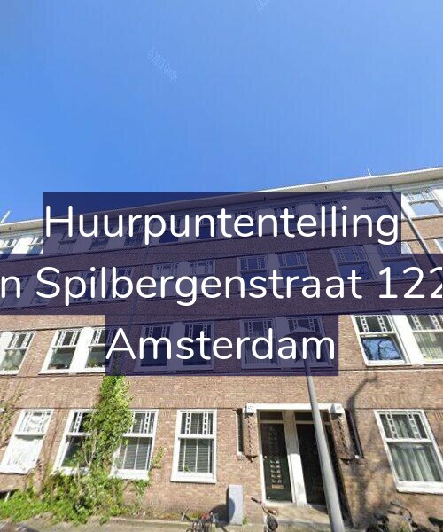 Foto gevel Huurpuntentelling voor Van Spilbergenstraat 122-3, Amsterdam