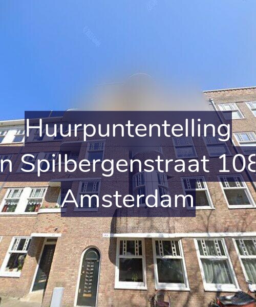 Foto gevel Huurpuntentelling voor Van Spilbergenstraat 108-1, Amsterdam