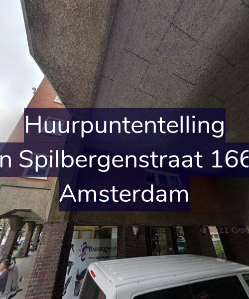 Foto gevel Huurpuntentelling voor Van Spilbergenstraat 166-C, Amsterdam