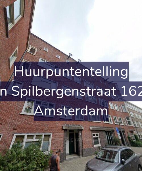 Foto gevel Huurpuntentelling voor Van Spilbergenstraat 162-2, Amsterdam