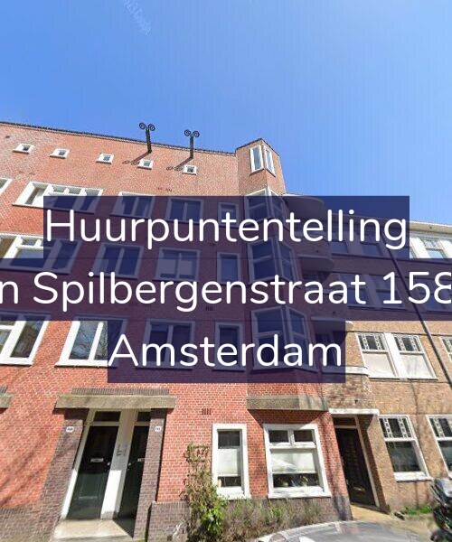 Foto gevel Huurpuntentelling voor Van Spilbergenstraat 158-H, Amsterdam