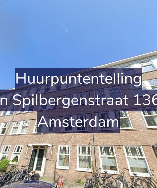 Foto gevel Huurpuntentelling voor Van Spilbergenstraat 136-2, Amsterdam