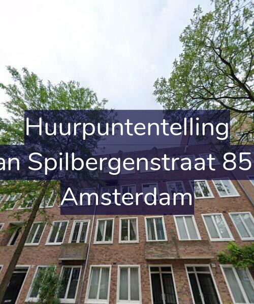 Foto gevel Huurpuntentelling voor Van Spilbergenstraat 85-3, Amsterdam
