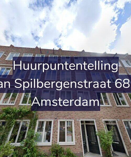 Foto gevel Huurpuntentelling voor Van Spilbergenstraat 68-1, Amsterdam