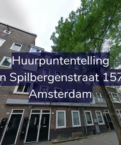 Foto gevel Huurpuntentelling voor Van Spilbergenstraat 157-2, Amsterdam