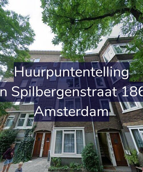 Foto gevel Huurpuntentelling voor Van Spilbergenstraat 186-2, Amsterdam