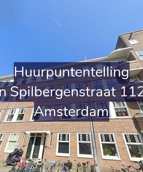 Foto gevel Huurpuntentelling voor Van Spilbergenstraat 112-H, Amsterdam