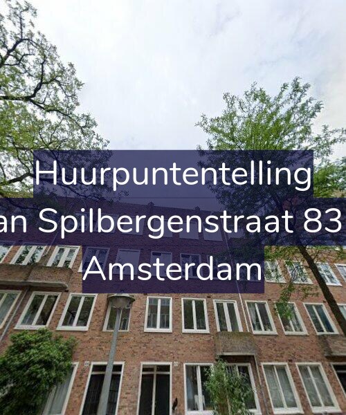 Foto gevel Huurpuntentelling voor Van Spilbergenstraat 83-2, Amsterdam