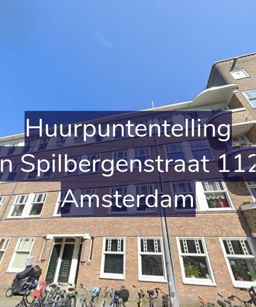 Foto gevel Huurpuntentelling voor Van Spilbergenstraat 112-2, Amsterdam