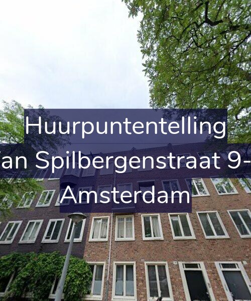 Foto gevel Huurpuntentelling voor Van Spilbergenstraat 9-2, Amsterdam