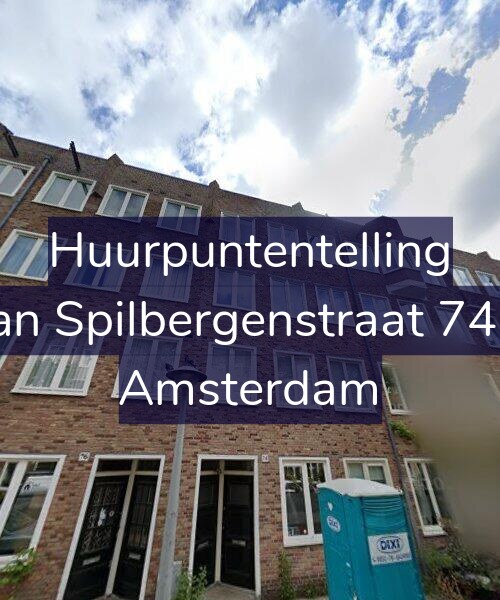 Foto gevel Huurpuntentelling voor Van Spilbergenstraat 74-1, Amsterdam